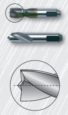 ������ ��� �������������� ����� Spotle Drill HSS Co 5, HSS Co 5-TiCN